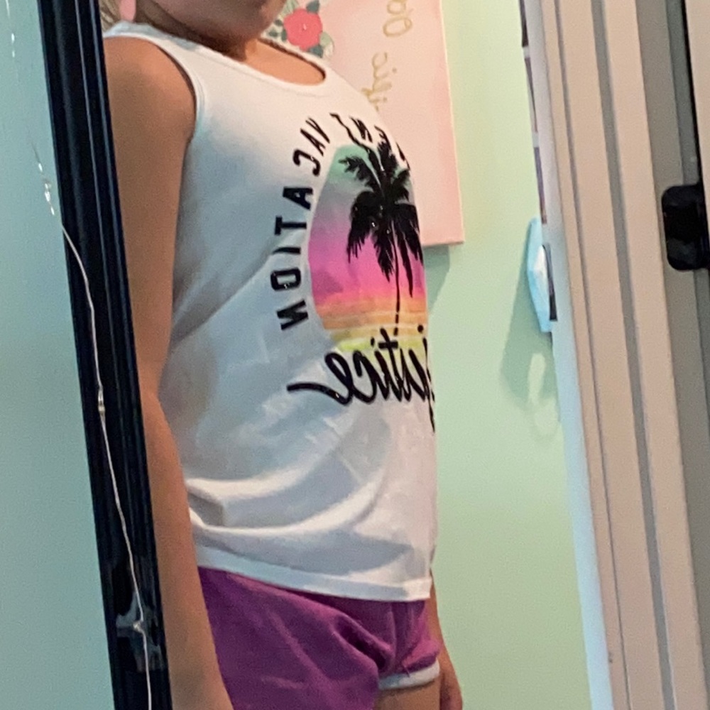 Justice tank top